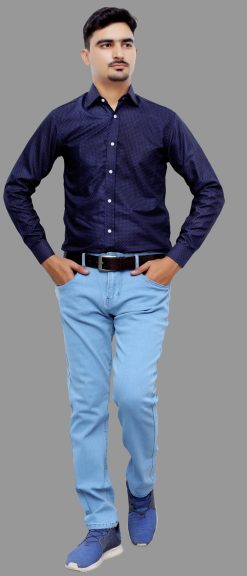 Casual Blue Shirt