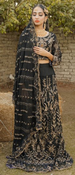 MARINA BLACKWOOD LEHNGA