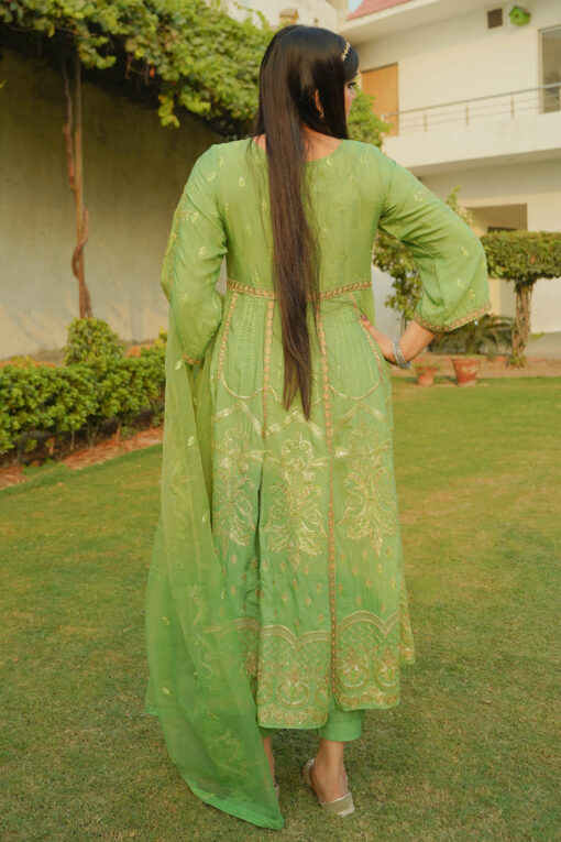 Light Lime Green Frock - Image 5