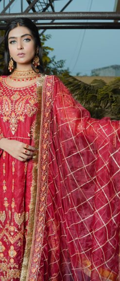 Maroon Bridal Maxi
