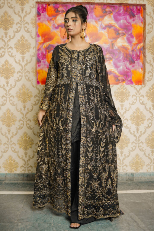GOWN BLACKWOOD CRINKLE CHIFFON - Image 6