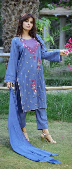 Embroidery Lawn-BR800404