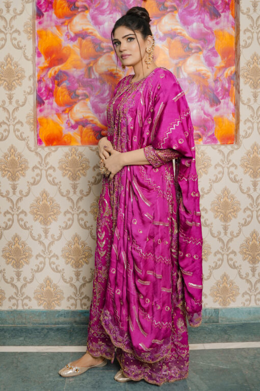 Bellisma Magenta Gown - Image 2