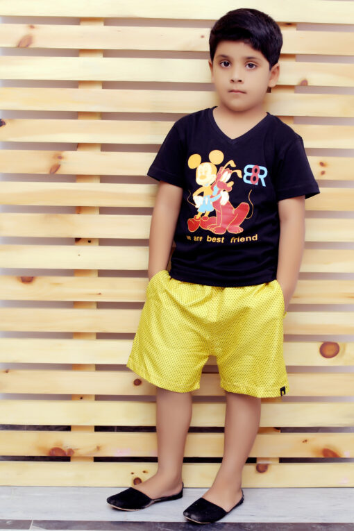 Mickey Mouse and Pluto Graphic T-Shirt