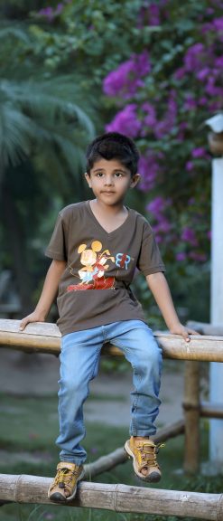 Mickey Mouse and Pluto Graphic T-Shirt