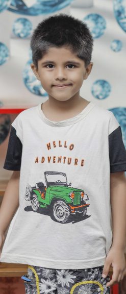 Graphic Hello Adventure T-Shirt