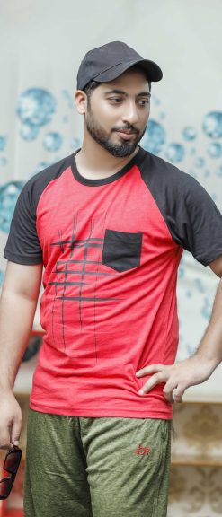 Grid Graphic T-Shirt
