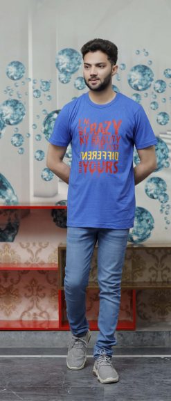 T-Shirt SLOGAN PRINT IM NOT CRAZY