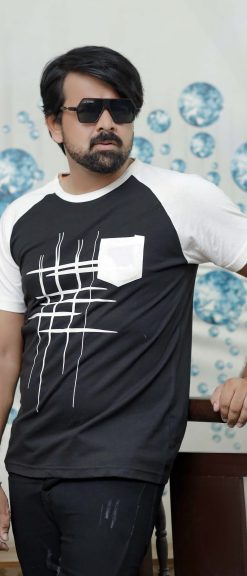 Grid Graphic T-Shirt