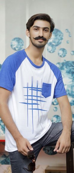 Grid Graphic T-Shirt