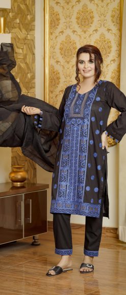 Embroidery Lawn-BR800406