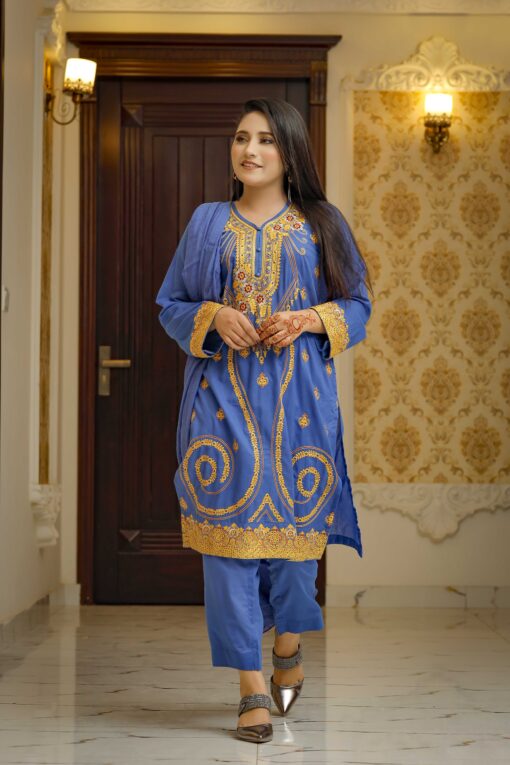 Embroidery Lawn-BR800401-C
