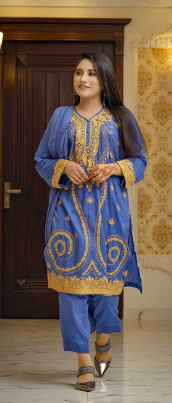Embroidery Lawn-BR800401-C