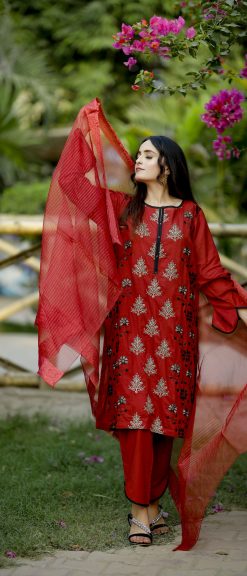 Embroidery Lawn-BR800413