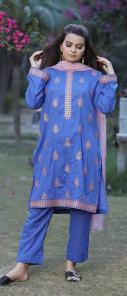 Embroidery Lawn-BR800402-C