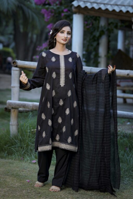 Embroidery Lawn-BR800402-B - Image 3